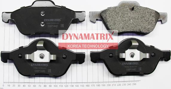 Dynamatrix DBP1440 - Гальмівні колодки, дискові гальма autozip.com.ua