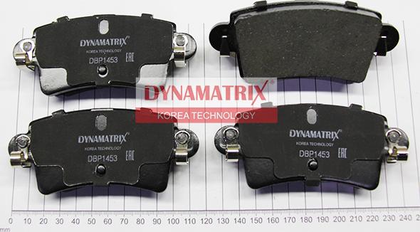 Dynamatrix DBP1453 - Гальмівні колодки, дискові гальма autozip.com.ua