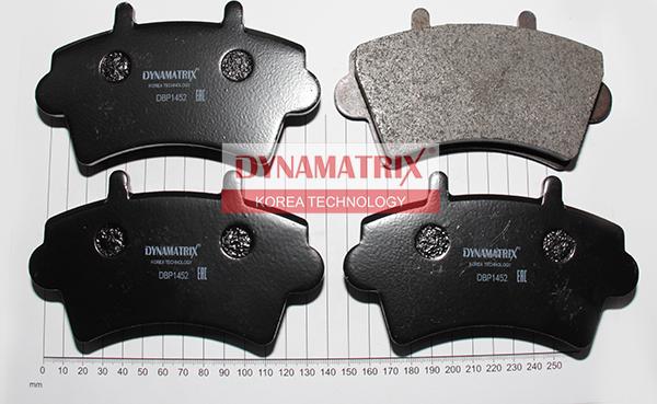 Dynamatrix DBP1452 - Гальмівні колодки, дискові гальма autozip.com.ua
