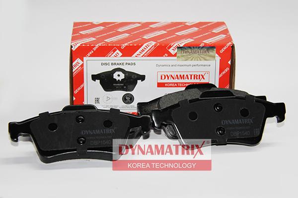 Dynamatrix DBP1540 - Гальмівні колодки, дискові гальма autozip.com.ua