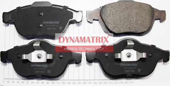 Dynamatrix DBP1541 - Гальмівні колодки, дискові гальма autozip.com.ua