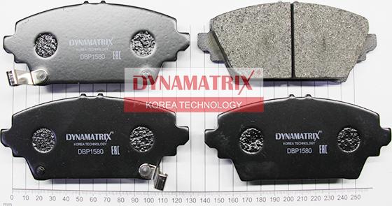 Dynamatrix DBP1580 - Гальмівні колодки, дискові гальма autozip.com.ua