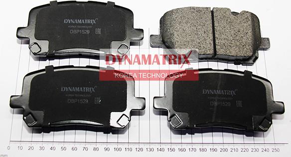 Dynamatrix DBP1529 - Гальмівні колодки, дискові гальма autozip.com.ua