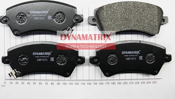 Dynamatrix DBP1573 - Гальмівні колодки, дискові гальма autozip.com.ua