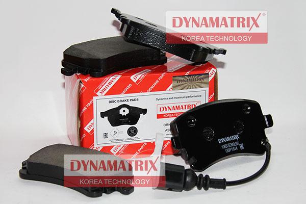 Dynamatrix DBP1644 - Гальмівні колодки, дискові гальма autozip.com.ua