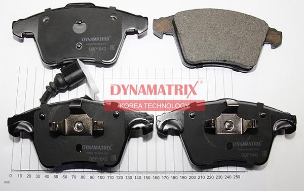 Dynamatrix DBP1642 - Гальмівні колодки, дискові гальма autozip.com.ua