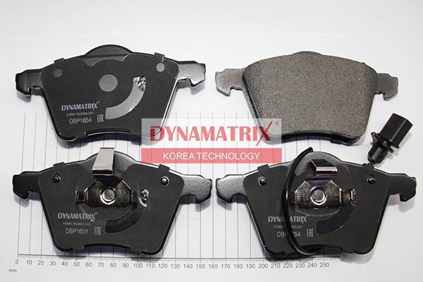 Dynamatrix DBP1654 - Гальмівні колодки, дискові гальма autozip.com.ua