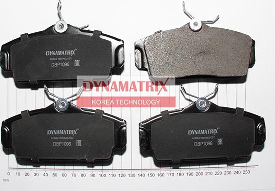 Dynamatrix DBP1096 - Гальмівні колодки, дискові гальма autozip.com.ua