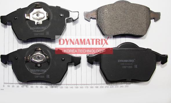 Dynamatrix DBP1055 - Гальмівні колодки, дискові гальма autozip.com.ua