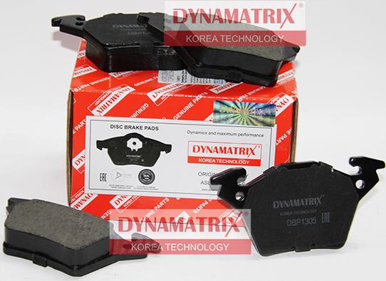 Dynamatrix DBP1305 - Гальмівні колодки, дискові гальма autozip.com.ua