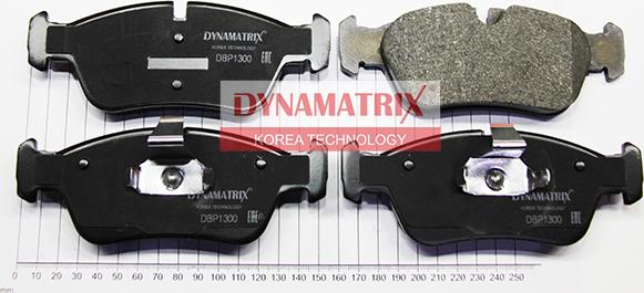 Dynamatrix DBP1300 - Гальмівні колодки, дискові гальма autozip.com.ua