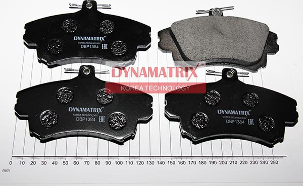 Dynamatrix DBP1384 - Гальмівні колодки, дискові гальма autozip.com.ua