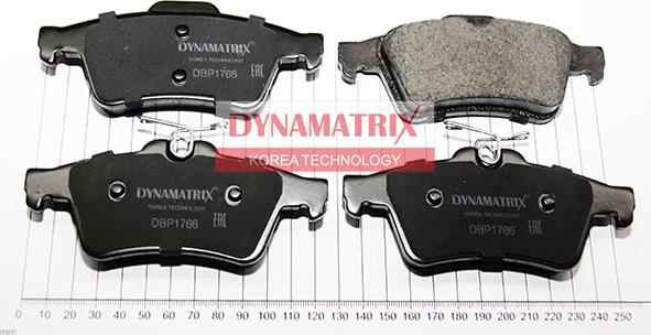 Dynamatrix DBP1766 - Гальмівні колодки, дискові гальма autozip.com.ua