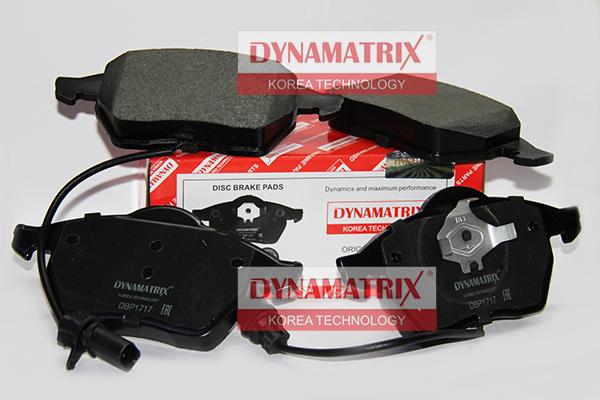 Dynamatrix DBP1717 - Гальмівні колодки, дискові гальма autozip.com.ua