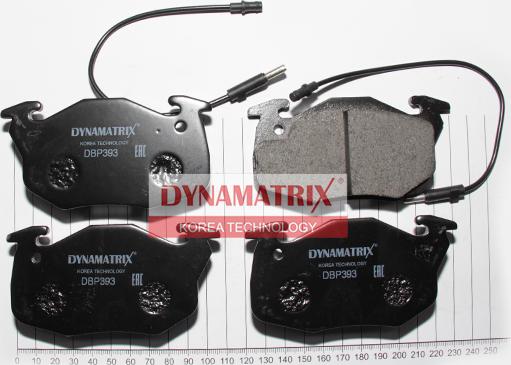 Dynamatrix DBP393 - Гальмівні колодки, дискові гальма autozip.com.ua