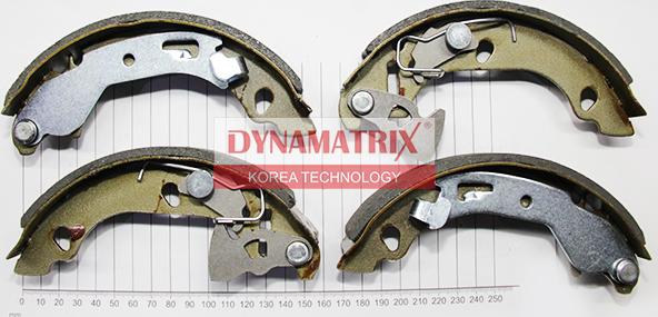 Dynamatrix DBS477 - Комплект гальм, барабанний механізм autozip.com.ua