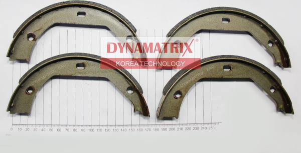 Dynamatrix DBS585 - Комплект гальм, барабанний механізм autozip.com.ua