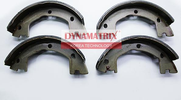 Dynamatrix DBS685 - Комплект гальм, барабанний механізм autozip.com.ua