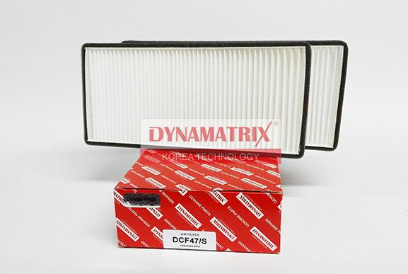 Dynamatrix DCF47/S - Фільтр, повітря у внутрішній простір autozip.com.ua