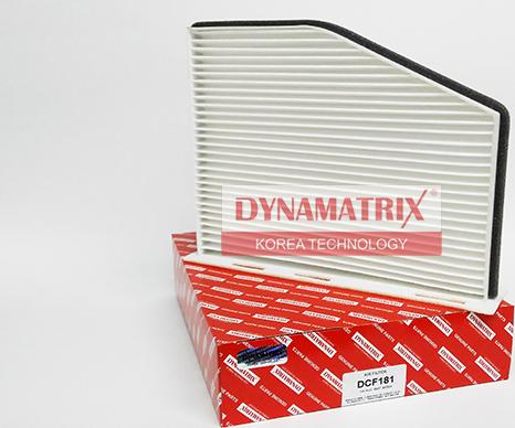 Dynamatrix DCF181 - Фільтр, повітря у внутрішній простір autozip.com.ua