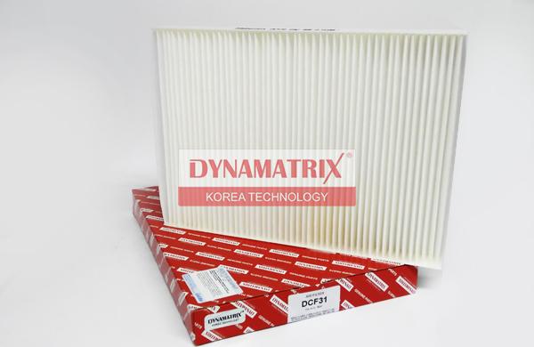 Dynamatrix DCF31 - Фільтр, повітря у внутрішній простір autozip.com.ua