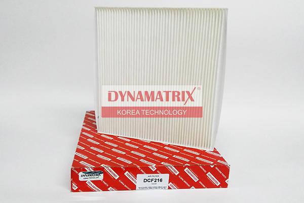 Dynamatrix DCF216 - Фільтр, повітря у внутрішній простір autozip.com.ua