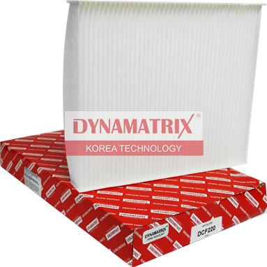 Dynamatrix DCF220 - Фільтр, повітря у внутрішній простір autozip.com.ua