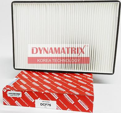Dynamatrix DCF75 - Фільтр, повітря у внутрішній простір autozip.com.ua