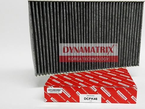 Dynamatrix DCFK46 - Фільтр, повітря у внутрішній простір autozip.com.ua