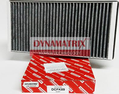 Dynamatrix DCFK59 - Фільтр, повітря у внутрішній простір autozip.com.ua