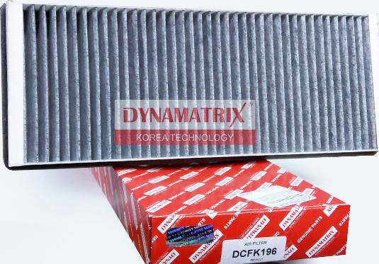 Dynamatrix DCFK196 - Фільтр, повітря у внутрішній простір autozip.com.ua