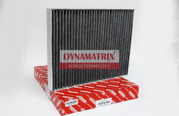 Dynamatrix DCFK182 - Фільтр, повітря у внутрішній простір autozip.com.ua