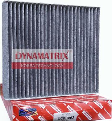Dynamatrix DCFK293 - Фільтр, повітря у внутрішній простір autozip.com.ua