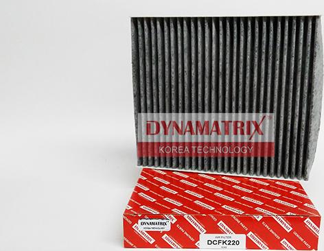 Dynamatrix DCFK220 - Фільтр, повітря у внутрішній простір autozip.com.ua
