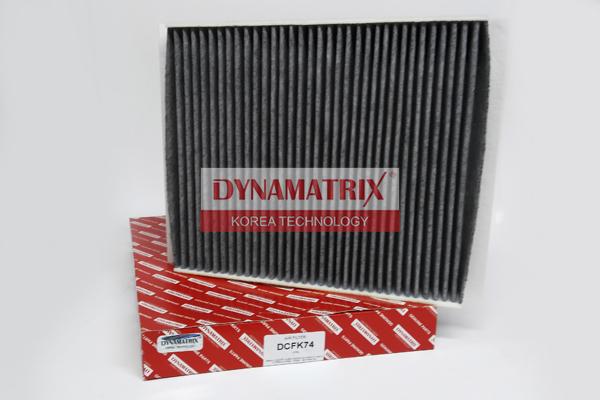 Dynamatrix DCFK74 - Фільтр, повітря у внутрішній простір autozip.com.ua