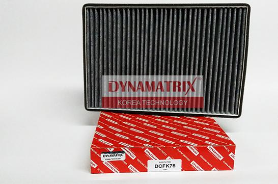 Dynamatrix DCFK75 - Фільтр, повітря у внутрішній простір autozip.com.ua