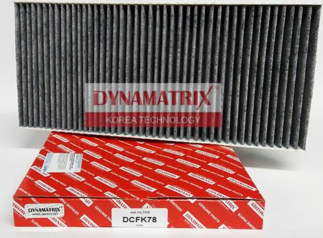 Dynamatrix DCFK78 - Фільтр, повітря у внутрішній простір autozip.com.ua