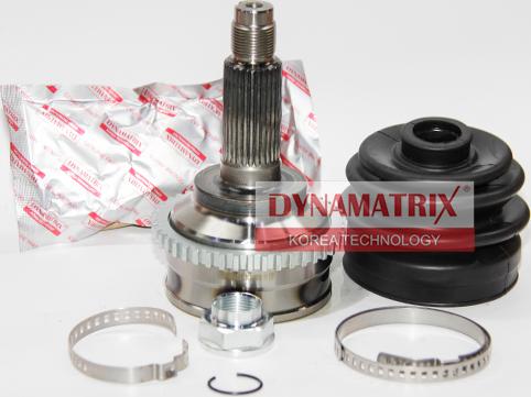 Dynamatrix DCV834120 - Шарнірний комплект, ШРУС, приводний вал autozip.com.ua