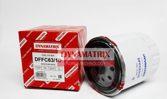 Dynamatrix DFFC63/1D - Паливний фільтр autozip.com.ua