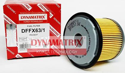 Dynamatrix DFFX63/1 - Паливний фільтр autozip.com.ua