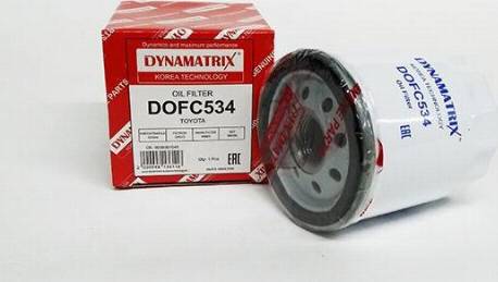 Dynamatrix DOFC53 - Масляний фільтр autozip.com.ua