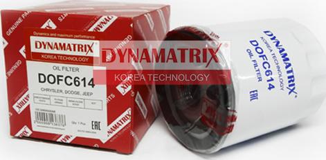 Dynamatrix DOFC614 - Масляний фільтр autozip.com.ua