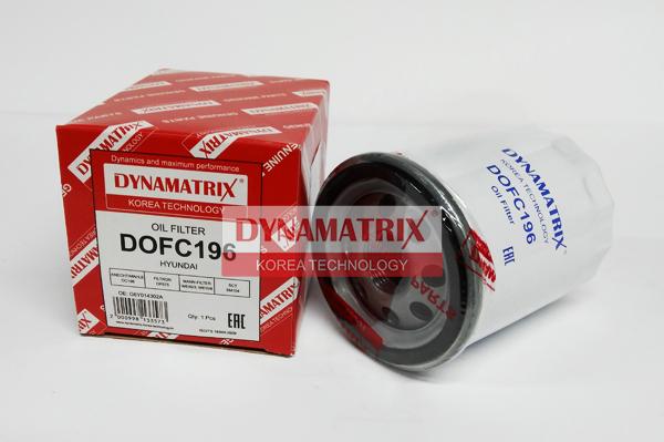 Dynamatrix DOFC196 - Масляний фільтр autozip.com.ua