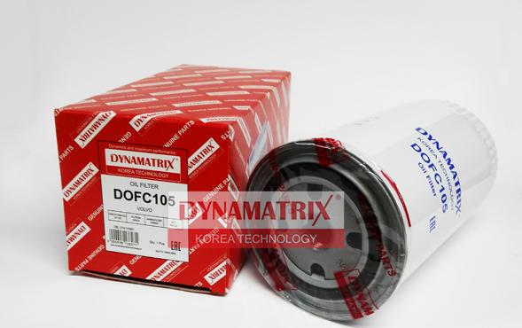 Dynamatrix DOFC105 - Масляний фільтр autozip.com.ua