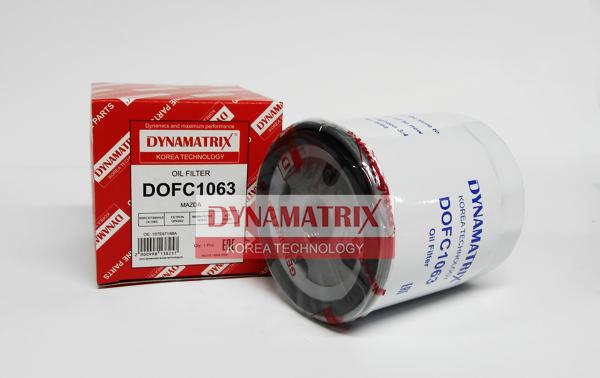 Dynamatrix DOFC1063 - Масляний фільтр autozip.com.ua