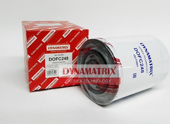 Dynamatrix DOFC248 - Масляний фільтр autozip.com.ua
