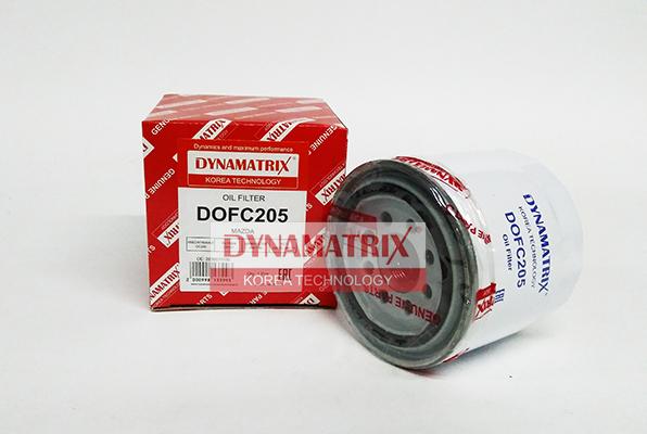 Dynamatrix DOFC205 - Масляний фільтр autozip.com.ua