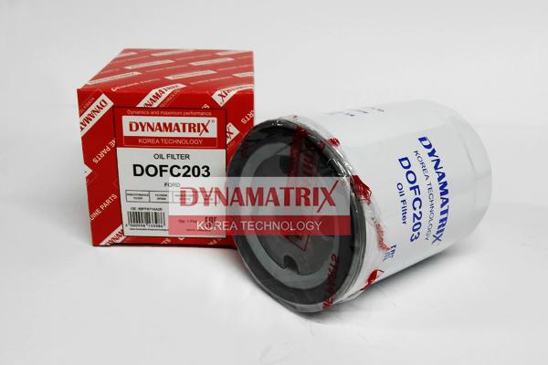 Dynamatrix DOFC203 - Масляний фільтр autozip.com.ua