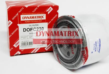 Dynamatrix DOFC230 - Масляний фільтр autozip.com.ua