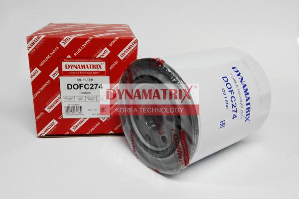 Dynamatrix DOFC274 - Масляний фільтр autozip.com.ua